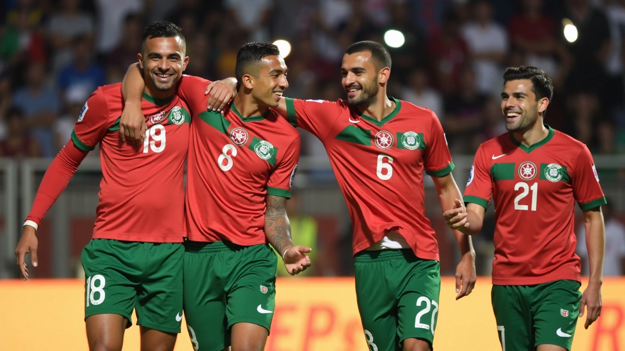 Morocco Dominates Central African Republic with 5-0 Victory in AFCON Qualifiers