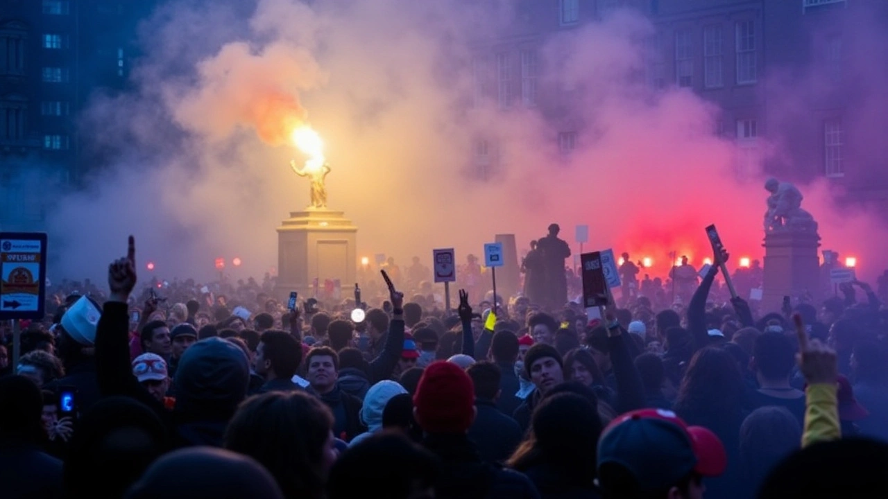 Israeli Football Fans and Pro-Palestinian Protesters Clash in Amsterdam: A Tense Intersection of Sports and Politics